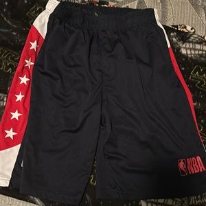 NBA Red white and blue shorts